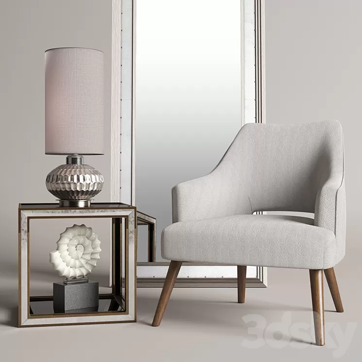Uttermost Dree Accent Chair Barren Julie Accent Table