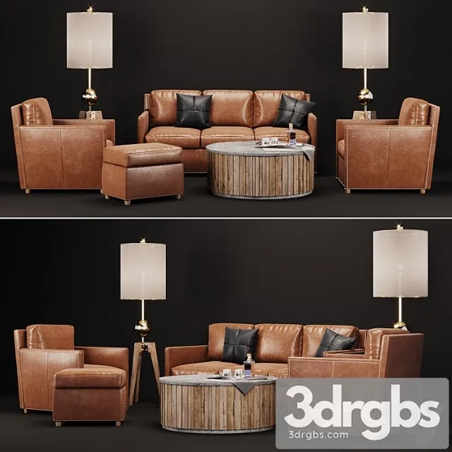 Uttermost roosevelt set 2 3D Model Free