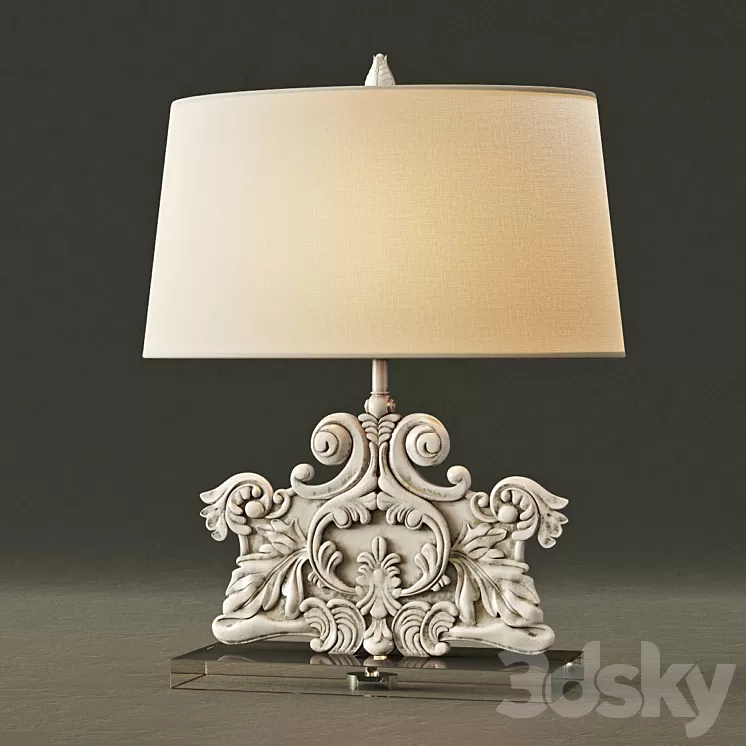 Uttermost \/ Schiavoni Table Lamp 3D Model