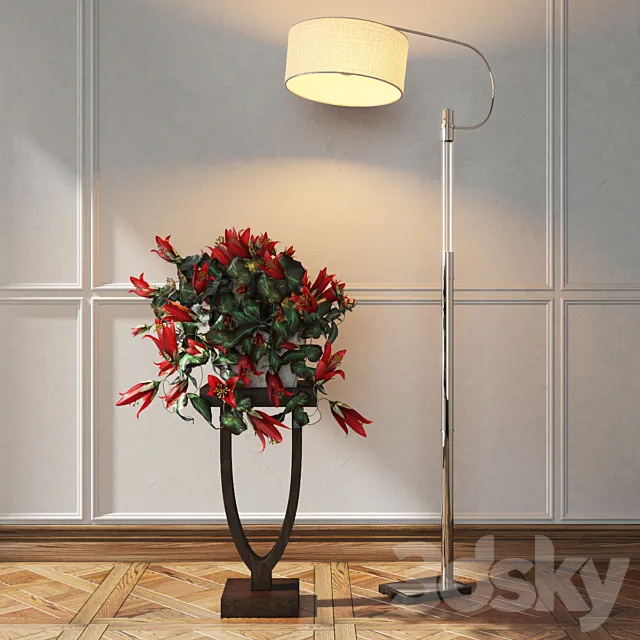 Uttermost_Adara Floor lamp 3DModel