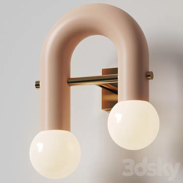 UTU Soulful Lighting PYPPE WALL II 3D Model