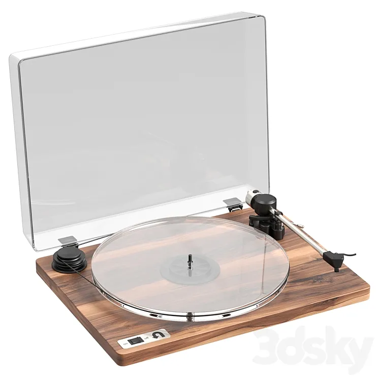 UTurn Audio Orbit Hardwood Turntable 3D Model Free Download