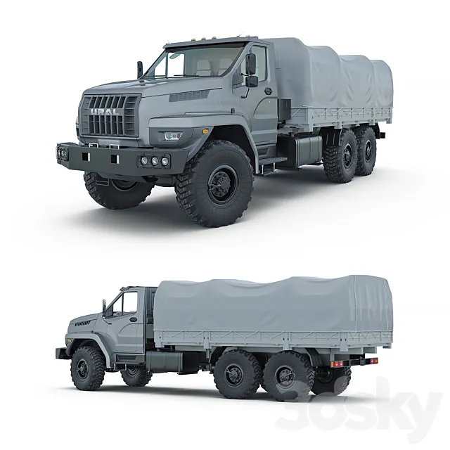 UUral NEXT 6x6 3DModel