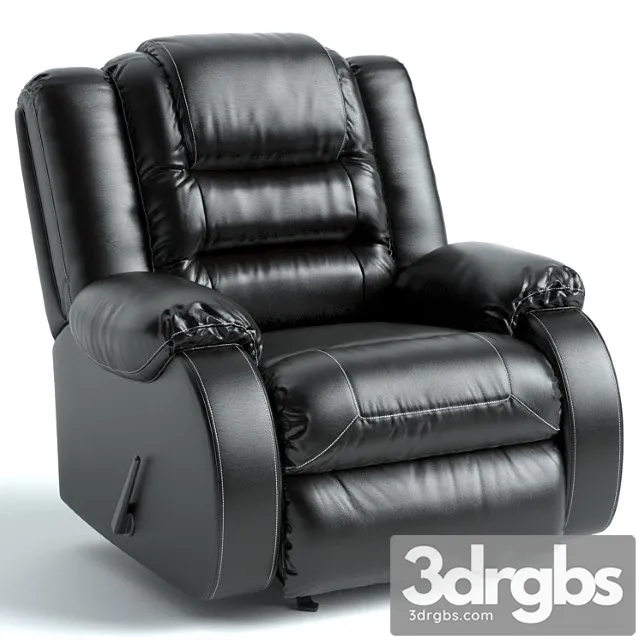 Vacherie Manual Rocker Recliner 3D Model Free
