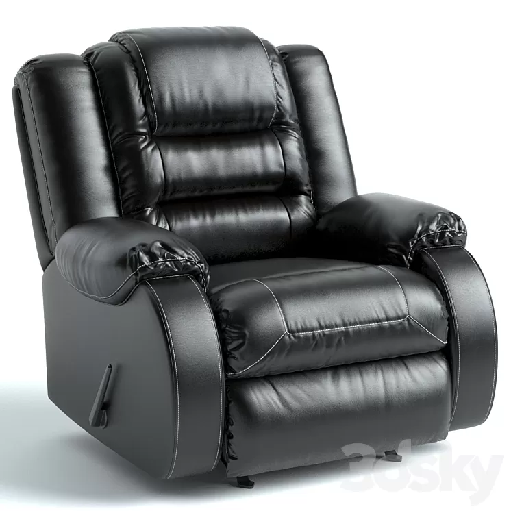 Vacherie Manual Rocker Recliner 3D Model Free