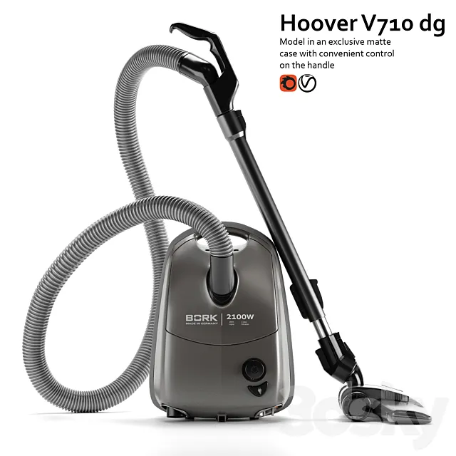 Vacuum cleaner BORK V710 dg 3DModel
