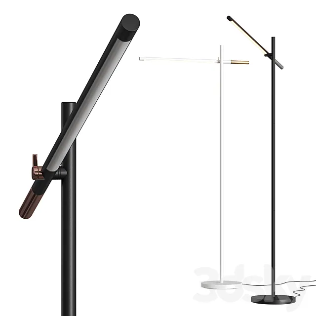 Valaisin Gronlund Piano Floor Lamp 3DModel