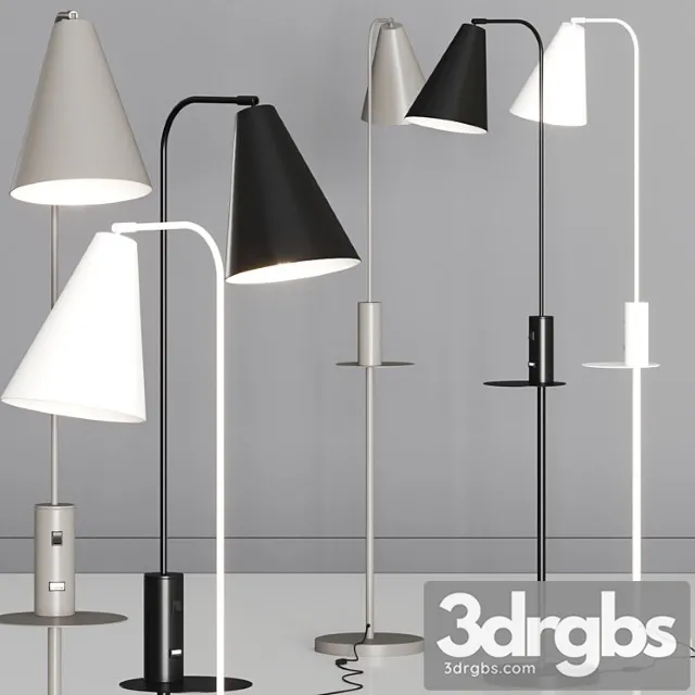 Valaisin Gronlund Vigo Usb Floor Lamps 3D Model Free