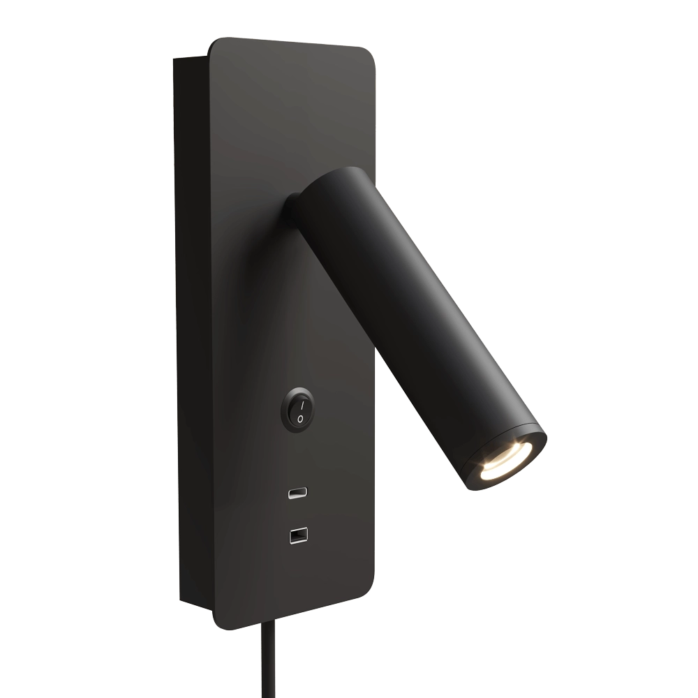 Valaisin Grönlund - Wall lamp Gent USB-A+C Surface 3D Model