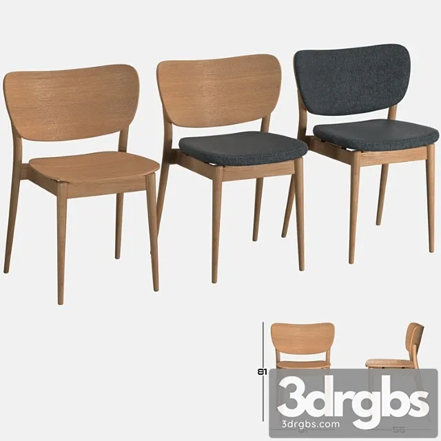 Valencia chair 2 3D Model Free