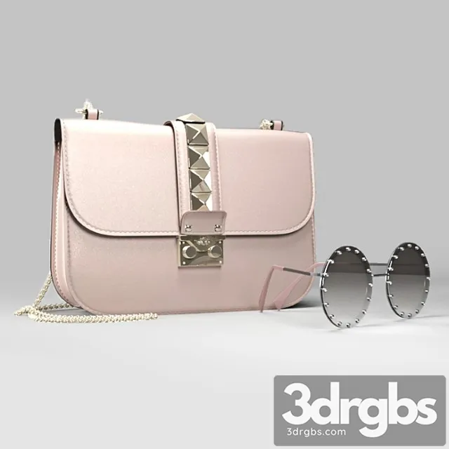 Valentino handbag 3D Model Free