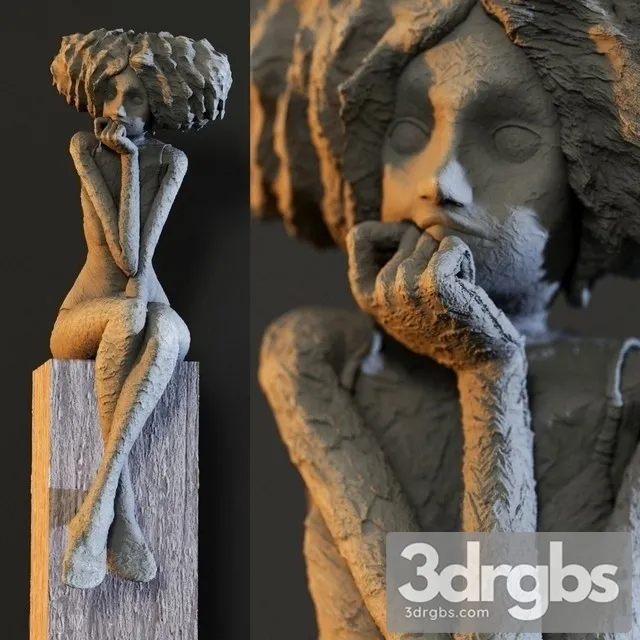 Valerie Hadida Melancolia 3D Model Free