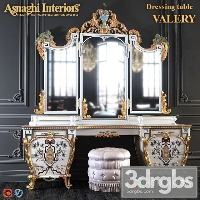 Valery Asnaghi Interiors L42804 3D Model Free