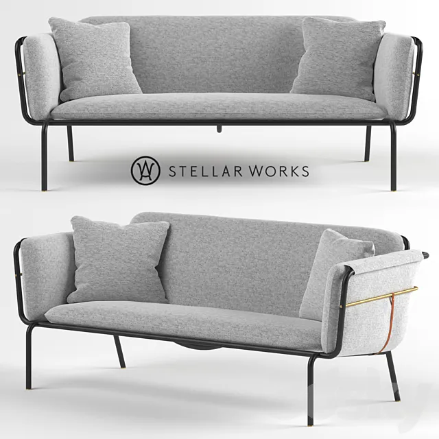 VALET LOVE SEAT 3D Model