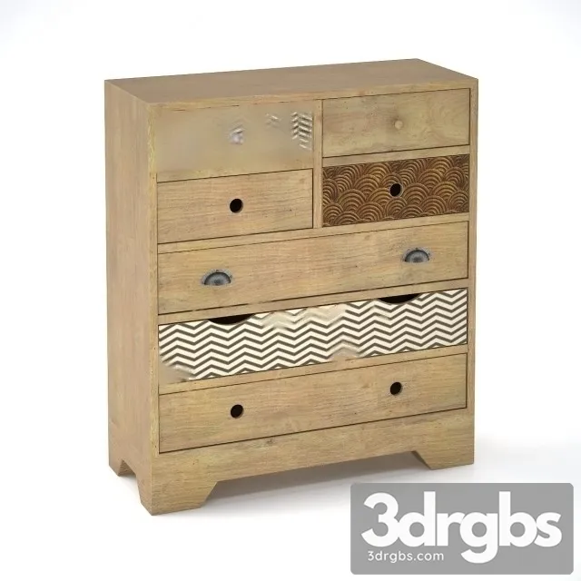 Valgautr Commode 3D Model Free