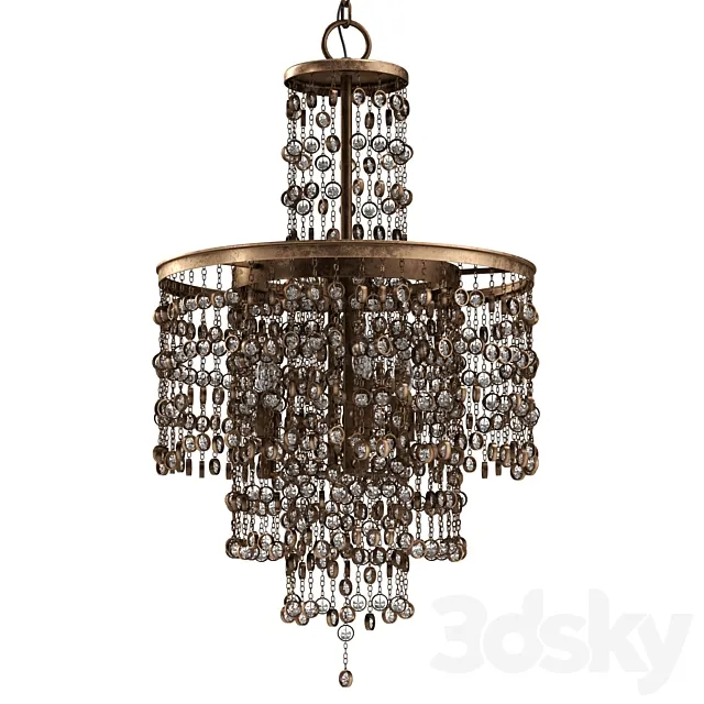 Valka 6 Lt Chandelier 3D Model