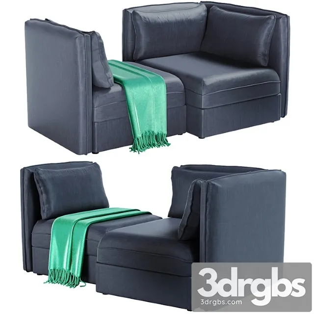 Vallentuna Sofa 3 3D Model Free