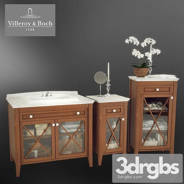Valleroy Boch Hommage Furniture 3D Model Free