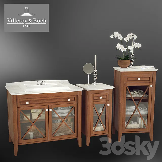 Valleroy&Boch _ Hommage furniture 3DModel