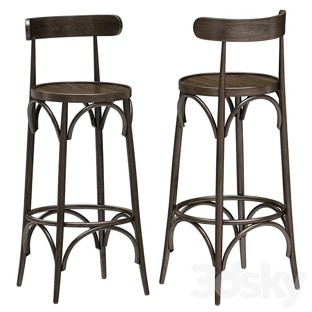 Vallese Stool 3D Model