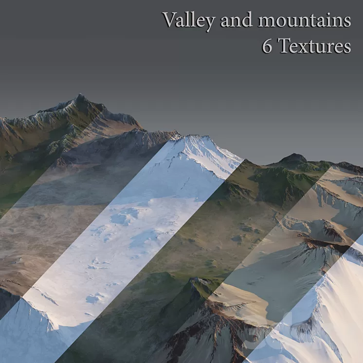 Valley and mountains