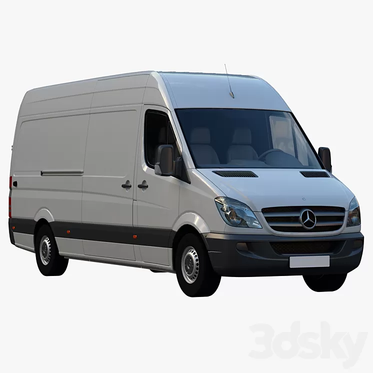 Van Sprinter 3D Model