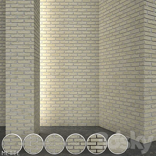 Vandersanden Brick Mette 3D Model