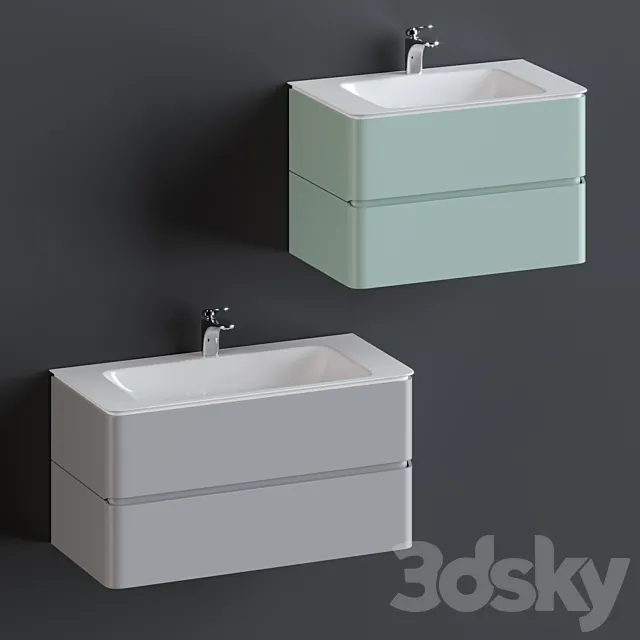 Vanity unit AM PM Sensation 3DModel