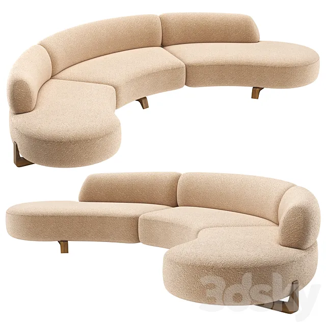 Vao Sofa 380 _ Paolo Castelli 3DModel