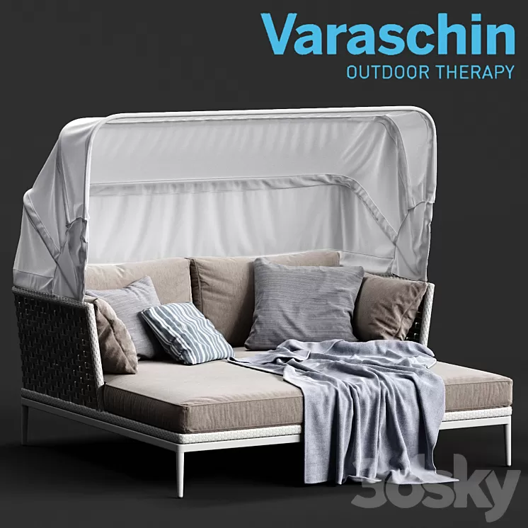 Varaschin ALGARVE Igloo Sofa 3D Model