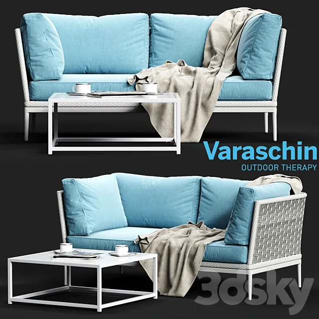 Varaschin ALGARVE Sofa 04 3DModel