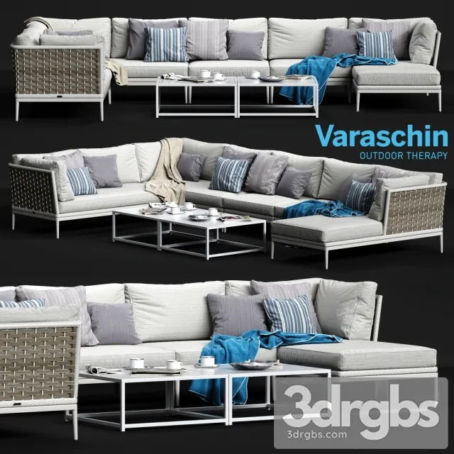 Varaschin Algarve Sofa  3D Model Free
