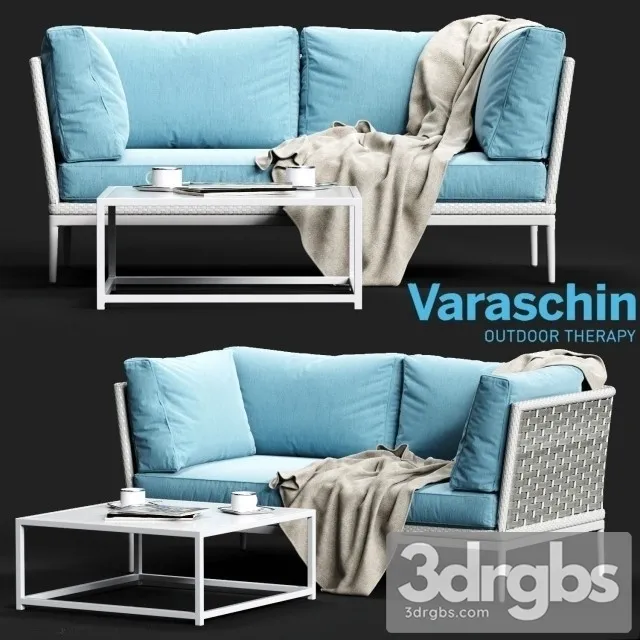 Varaschin Algrave Sofa 3D Model Free