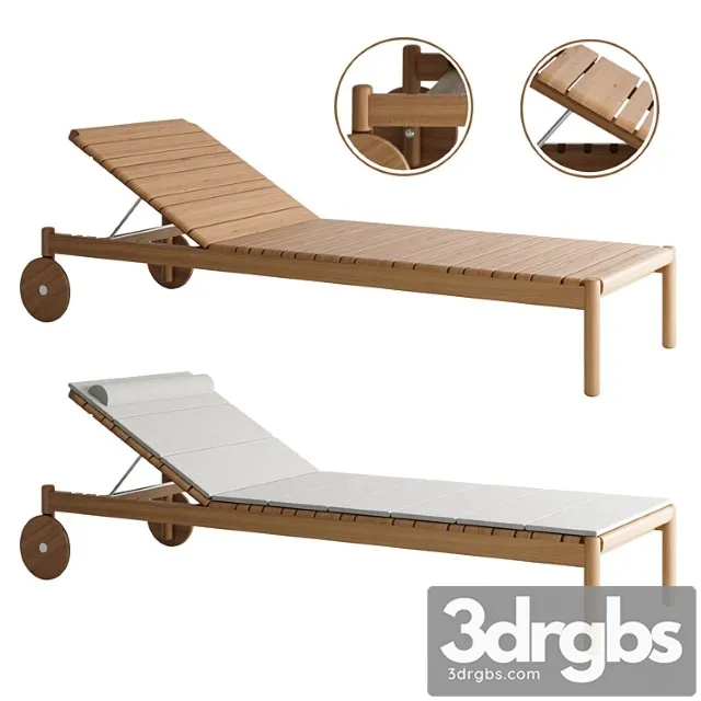 Varaschin barcode lettino 2 3D Model Free