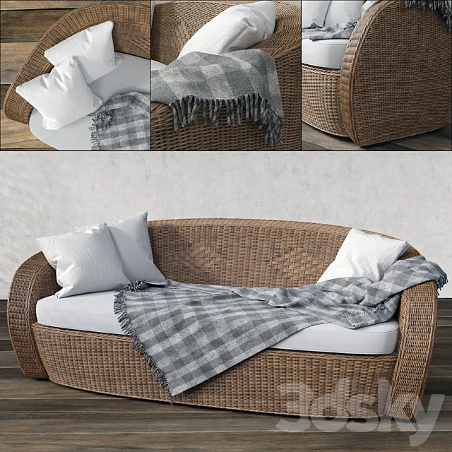 VARASCHIN Bolero Garden Sofa 3DModel