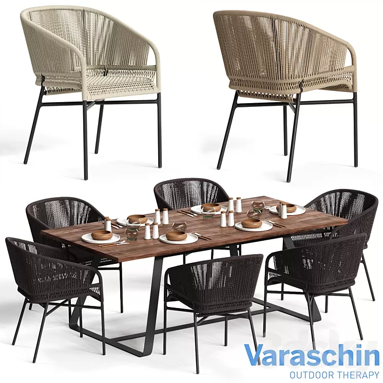 Varaschin CRICKET Armchair 3D Model