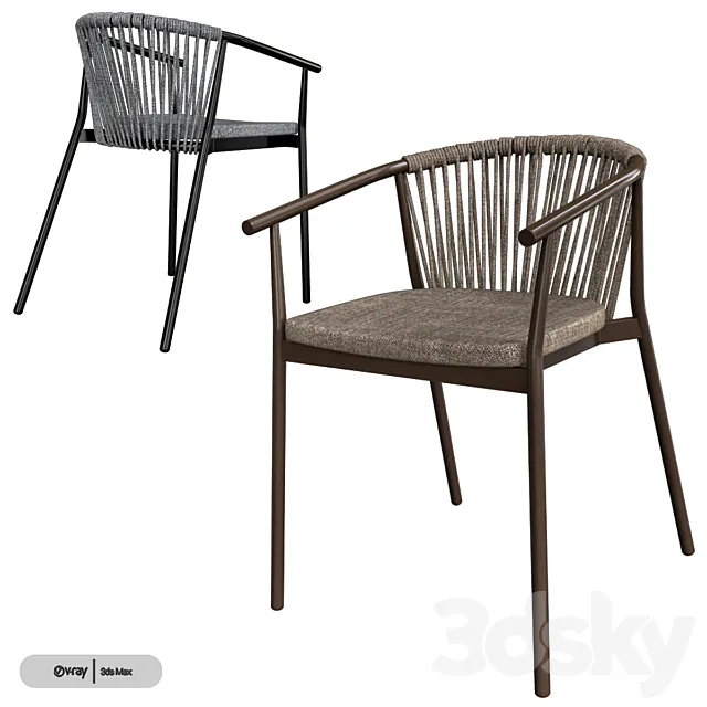 Varaschin SMART chair 3D Model