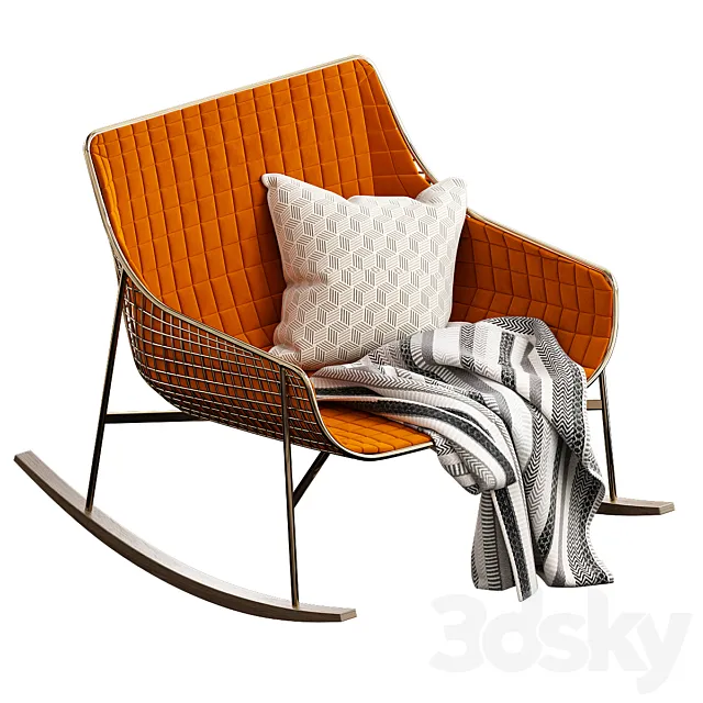 Varaschin SUMMERSET Rocking Armchair 3DModel