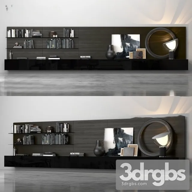 Varenna Poliform Day System 16 3D Model Free