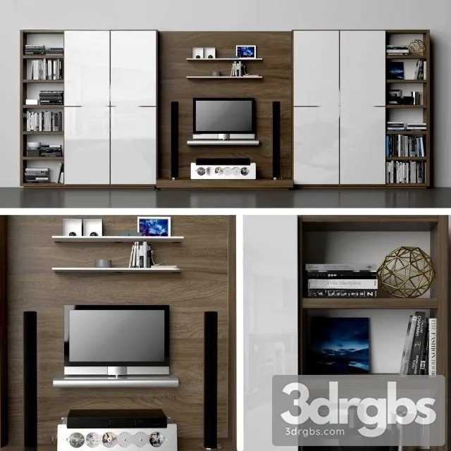 Varenna Poliform Day System 22 3D Model Free