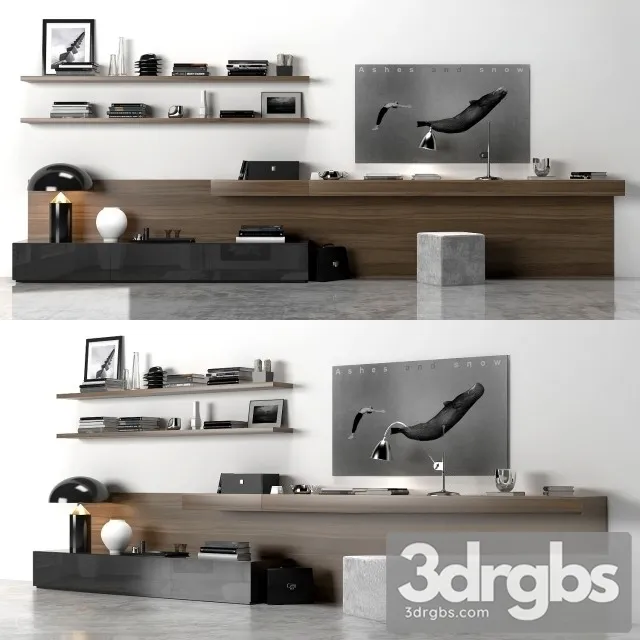 Varenna Poliform Day System 27 3D Model Free