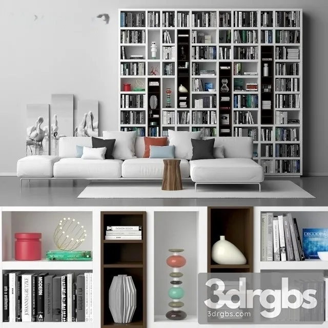 Varenna Poliform Day System 3D Model Free