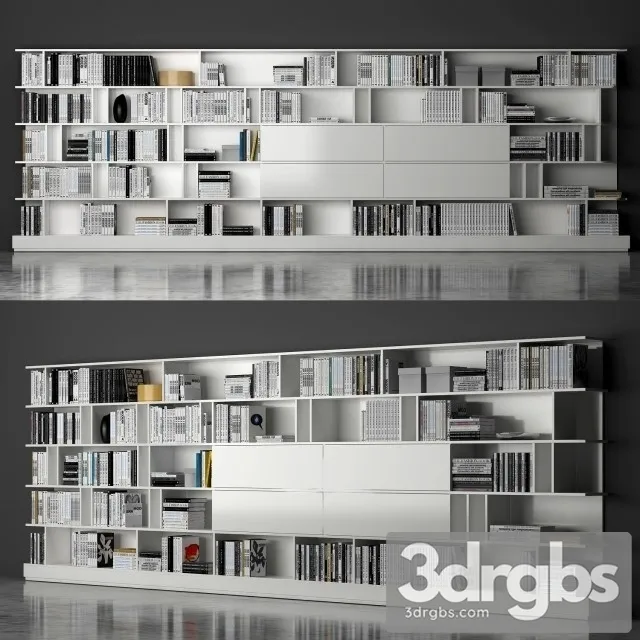 Varenna Poliform Day System 9 3D Model Free