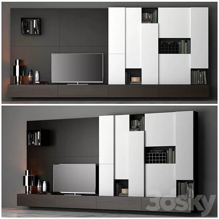 Varenna_Poliform_DAY_SYSTEM_10 3D Model
