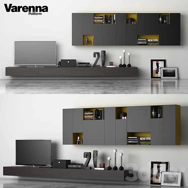 Varenna_Poliform_DAY_SYSTEM_11 3D Model