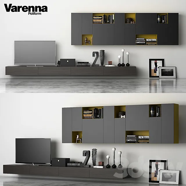 Varenna_Poliform_DAY_SYSTEM_11 3DModel