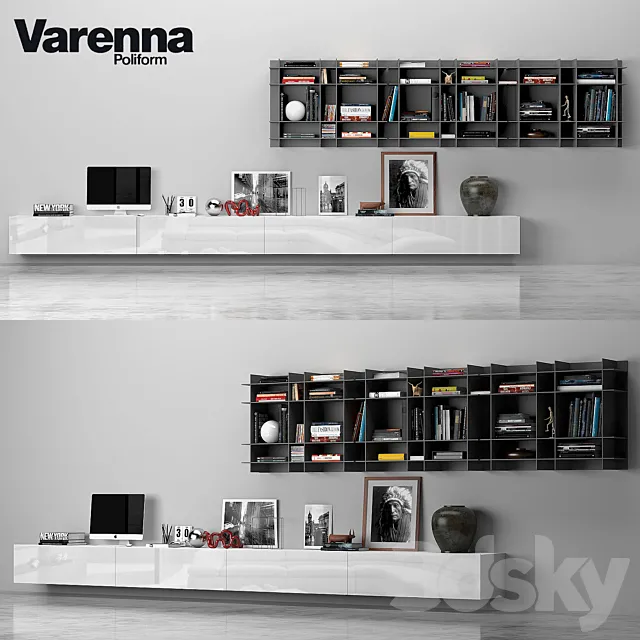 Varenna_Poliform_DAY_SYSTEM_17 3D Model