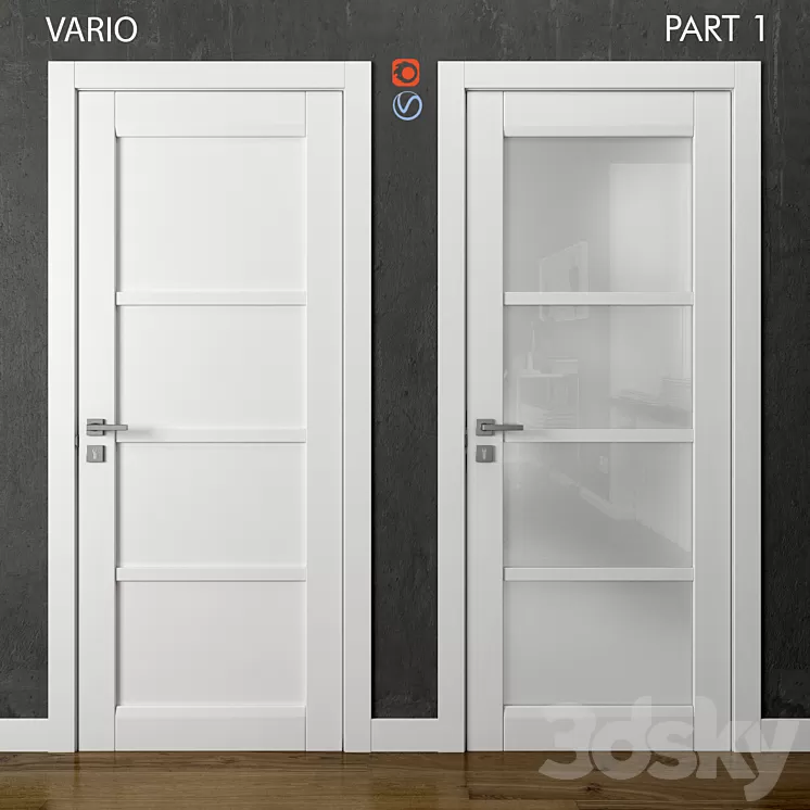 Vario doors Volkhovets part 1 3D Model