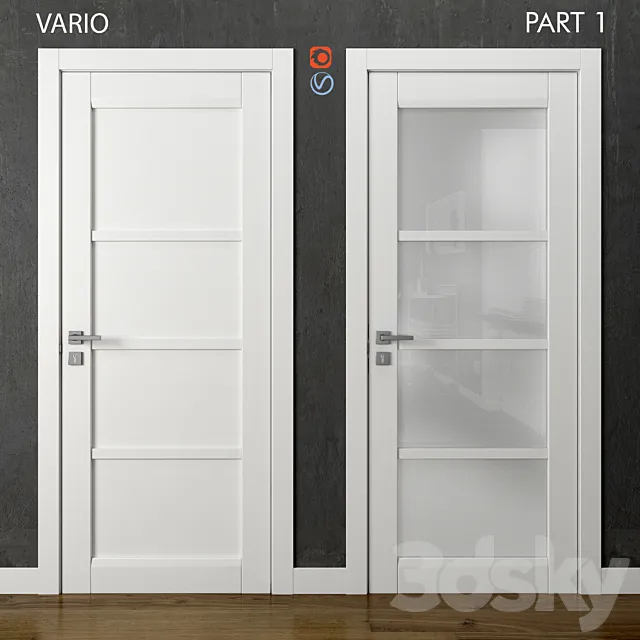 Vario doors Volkhovets part 1 3D Model