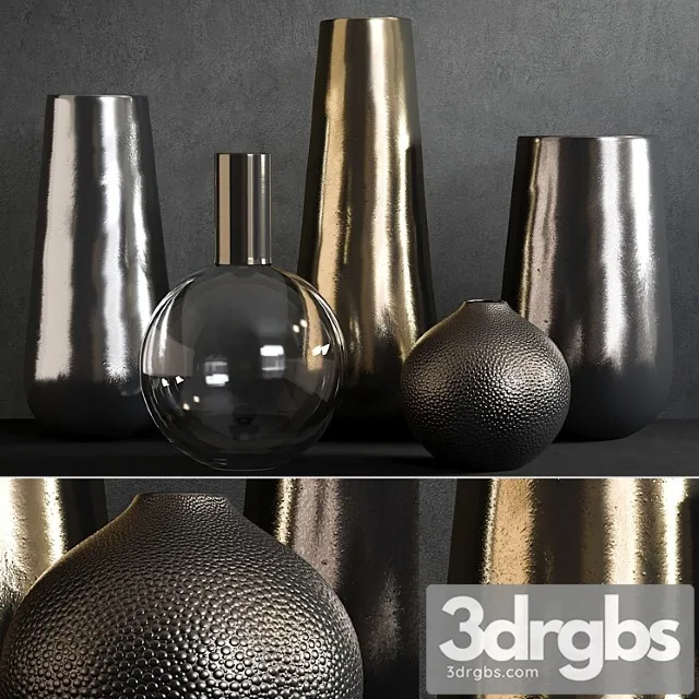 Vase Accessories 5 3D Model Free